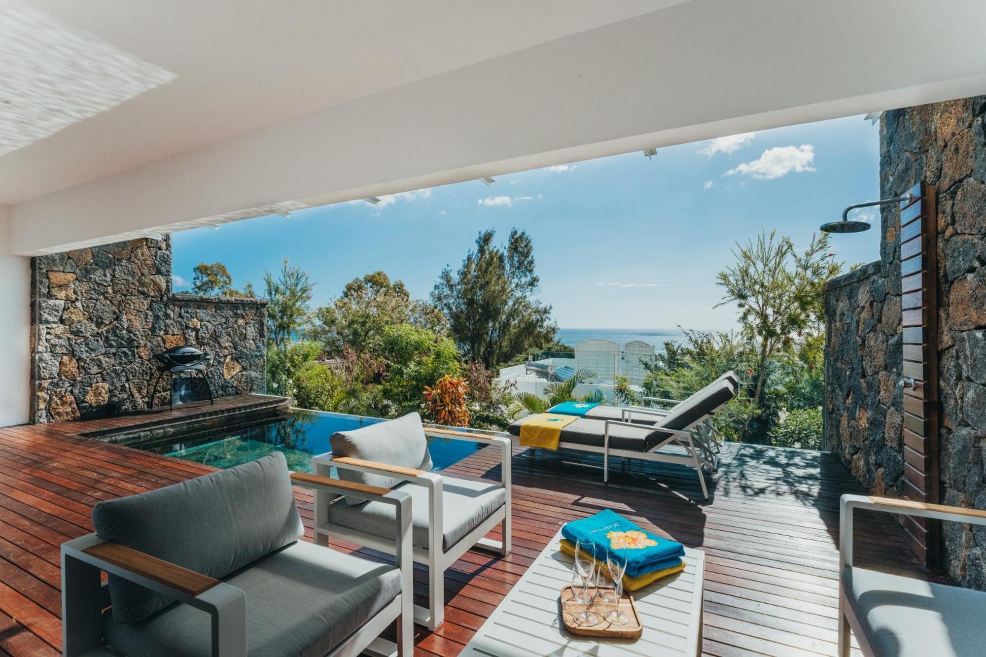 Appartement De Luxe Piscine Et Vue Mer ริวิแยร์นัวร์ ภายนอก รูปภาพ
