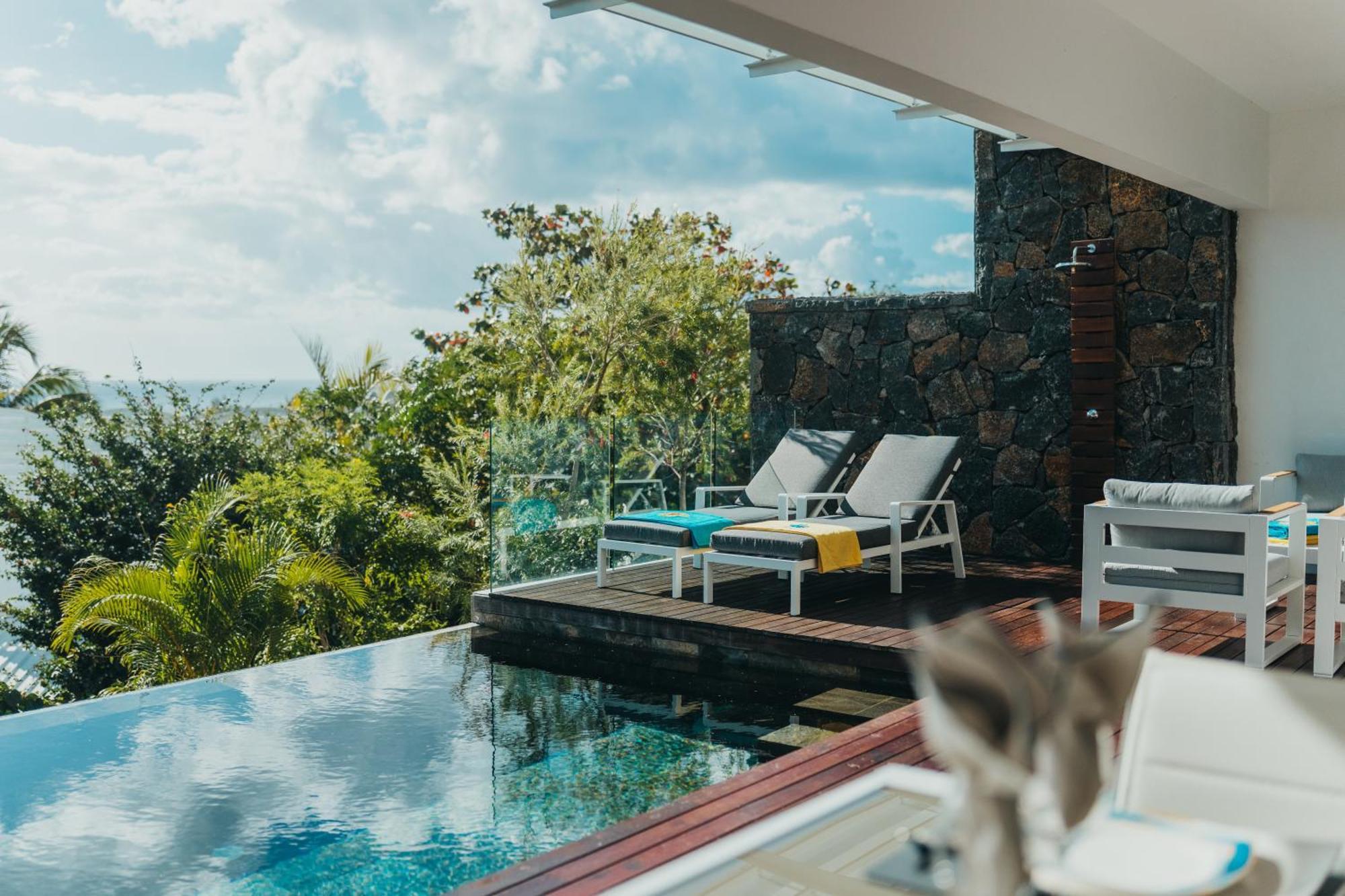 Appartement De Luxe Piscine Et Vue Mer ริวิแยร์นัวร์ ภายนอก รูปภาพ