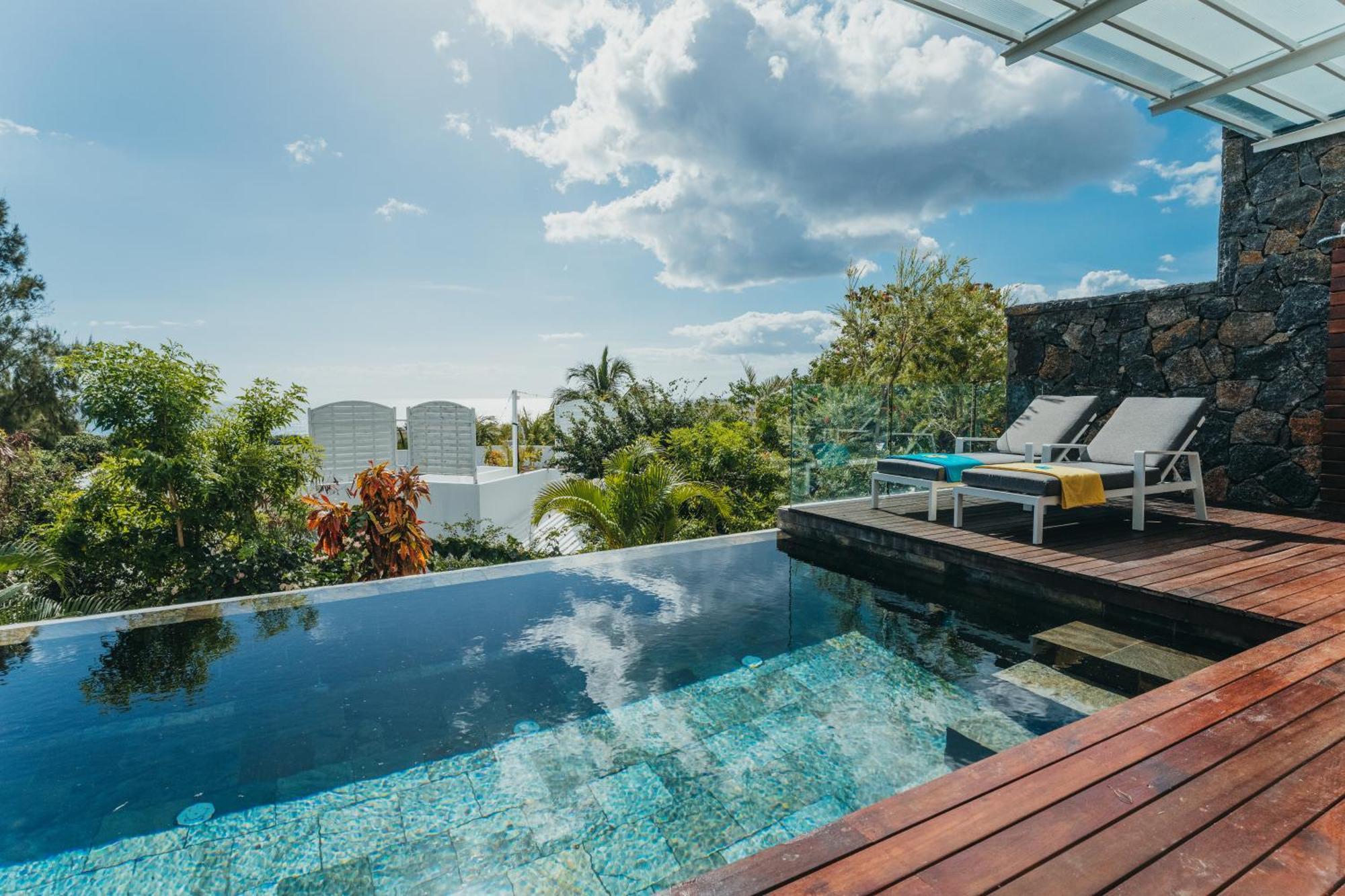 Appartement De Luxe Piscine Et Vue Mer ริวิแยร์นัวร์ ภายนอก รูปภาพ